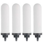 FACHIOO 4-Pack 7" Ceramic Replacement Filters
