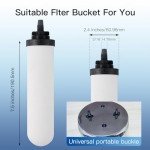 FACHIOO 4-Pack 7" Ceramic Replacement Filters