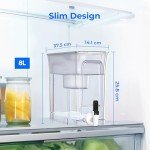 Waterdrop 35-Cup Water Filter Dispenser - BPA-Free