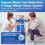 Express Water WH300SICS Whole House Iron Filter