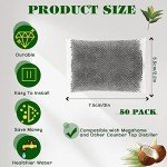 50 Pack Activated Charcoal Water Filter Sachets