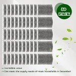50 Pack Activated Charcoal Water Filter Sachets
