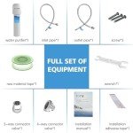 TOTTE Under Sink Water Filter System, 22000 Gallons