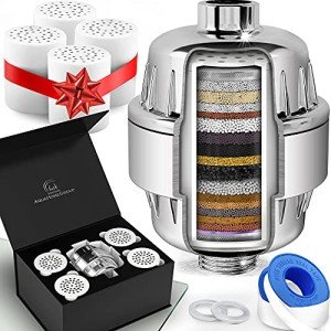 20-Stage Shower Filter with 5 Replacements