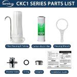 iSpring CKC1 Countertop Carbon Water Filter System