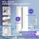 OEMIRY Countertop Alkaline Water Filtration System