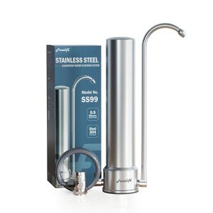 Frizzlife SS99 Stainless Steel Countertop Water Filter