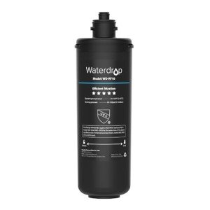 Waterdrop RF10 Replacement Filter Cartridge for 10UA/10UB Under Sink Water Filter, Reduces PFAS, PFOA/PFOS, Lead, Chlorine, Bad Taste & Odor, NSF/ANSI 42 Certified, 11K Gallons High Capacity
