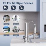 Frizzlife SS99 Stainless Steel Countertop Water Filter