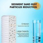 5 Micron Whole House Sediment Filter Cartridge 4-Pack