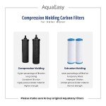 AquaEasy Lite 2.25 Gallon Stainless Steel Filter