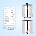 AquaEasy Lite 2.25 Gallon Stainless Steel Filter