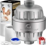 20-Stage Vitamin C Shower Filter for Hard Water