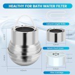 8-Stage Shower Water Filter for Softer Skin