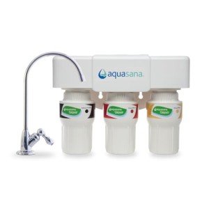 Aquasana Under Sink Water Filter System - Chrome