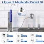 DEKEXI 5-Stage Countertop Water Filtration System