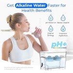 Waterdrop Alkaline 40-Cup Water Filter Dispenser