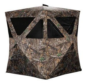 Rhino blinds R100-RTE 2 Person Hunting Ground Blind, Realtree Edge