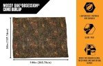 Allen Company Vanish Hunting Blind - Camo Burlap Blind Material for Waterfowl and Deer Hunting - Works on Ground and in Tree Stands - Mossy Oak Obsession - 12ft x 54 in