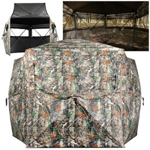 Lenotos 5-Sided Portable Hunting Blind for 3-4 People