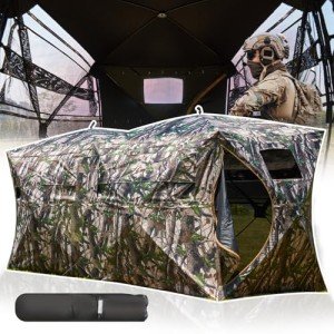 YOLENY Portable See-Through Hunting Blind for 4-6
