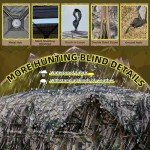 YOLENY Portable See-Through Hunting Blind for 4-6