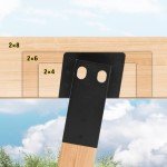 ICokin 4-Pack Deer Stand Brackets for Hunting