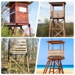 ICokin 4-Pack Deer Stand Brackets for Hunting