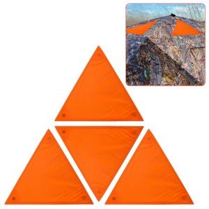 Blaze Orange Waterproof Hunting Safety Blind Panels