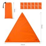 Blaze Orange Waterproof Hunting Safety Blind Panels
