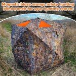 Blaze Orange Waterproof Hunting Safety Blind Panels