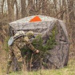 Blaze Orange Waterproof Hunting Safety Blind Panels