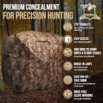 270° See-Through Pop-Up Hunting Blind for 2-3