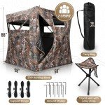 270° See-Through Pop-Up Hunting Blind for 2-3