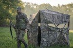 BOG Grave Digger Ground Blind with Silent Zippers