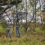 CAGE™ 8' Permanent Hunting Tower Blind