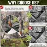 PUNCHMAN Camo Tree Stand Deer Hunting Blind Kit