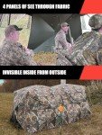 THUNDERBAY 6-Person See-Through Pop-Up Hunting Blind
