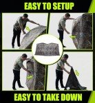 THUNDERBAY 6-Person See-Through Pop-Up Hunting Blind