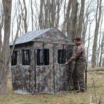 Deluxe 5'x5' 360° Hunting Blind for 2-3 People