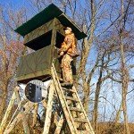 Heavy-Duty Metal Deer Blind Bracket Set - 4 Pack