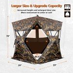 GearOZ Portable See-Through Hunting Blind for 2-3