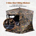 GearOZ Portable See-Through Hunting Blind for 2-3