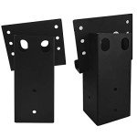 Heavy-Duty Metal Deer Blind Bracket Set - 4 Pack