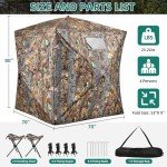 YITAHOME 360° Pop-Up Hunting Blind for Deer