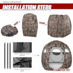 ShedOFF 1-3 Person Camo Hunting Blinds
