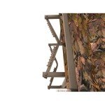 Guide Gear 20' 2-Man Ladder Tree Stand with Hunting Blind Climbing Hunt Seat, Hunting Gear Equipment Accessories