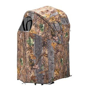 Lightweight Portable Hunting Chair with One-Way Camouflage