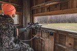Lightweight Box Blind Shooting Rest with Gun Clamp