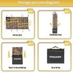 XProudeer Camo Blind Kit for Tree Stands